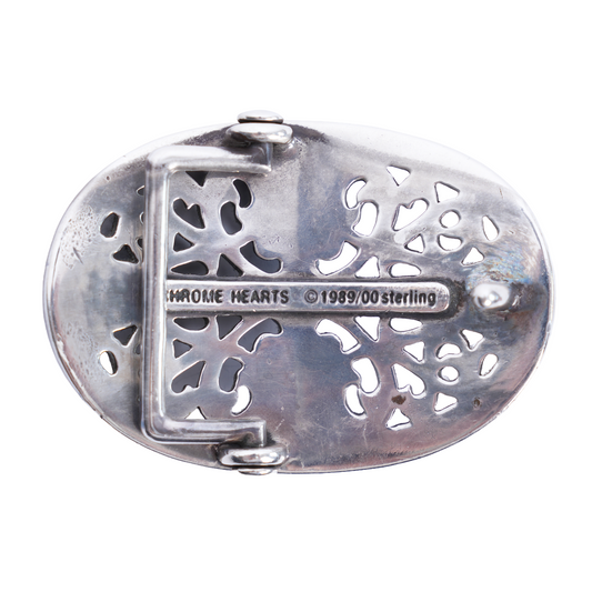CHROME HEARTS OVAL BUCKLE