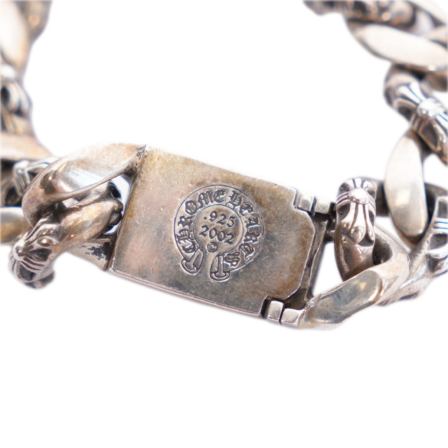 Chrome Hearts Cross Box Fancy Link Bracelet