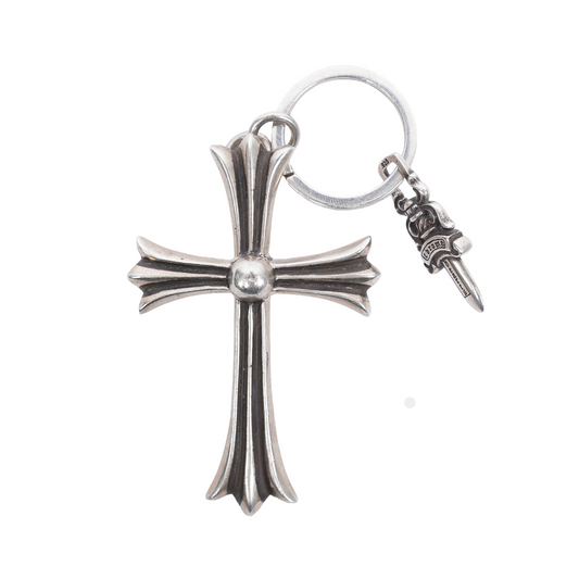 CHROME HEARTS LARGE CROSS PENDANT + DAGGER