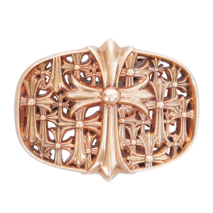 BRONZE CEMETERY BUCKLE