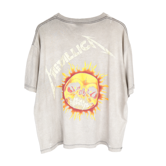 VINTAGE 1994 METALLICA FLAME SKULL TEE