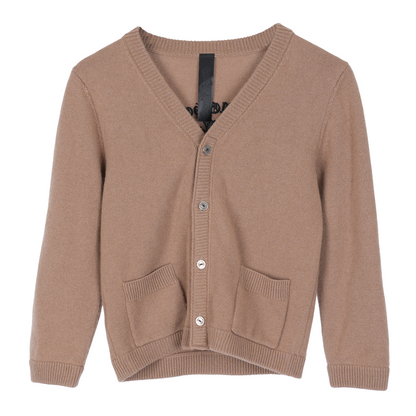 CHROME HEARTS EMBRODIERED TRIPLE CROSS CASHMERE CARDIGAN