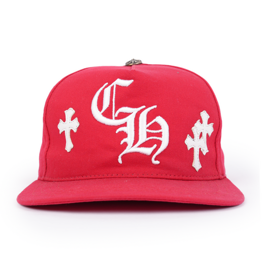 CHROME HEARTS PATCH RED HAT