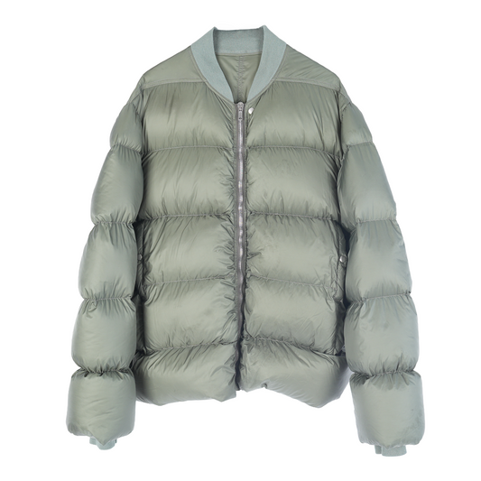 RICK OWENS GREEN PUFFER