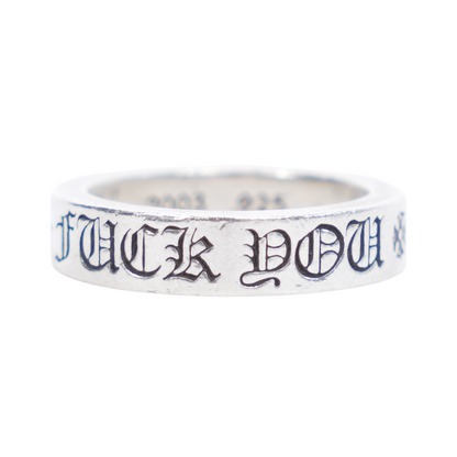 CHROME HEARTS FUCK YOU RING