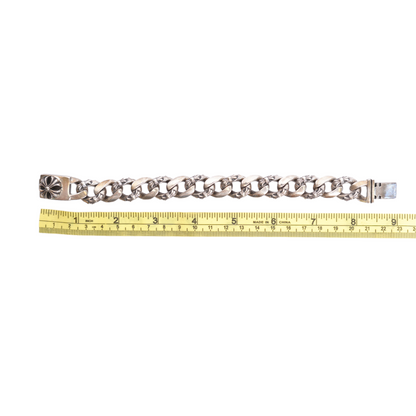 Chrome Hearts Cross Box Fancy Link Bracelet