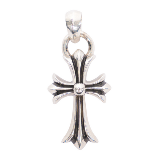 CHROME HEARTS LARGE CROSS WITH BALE PENDANT