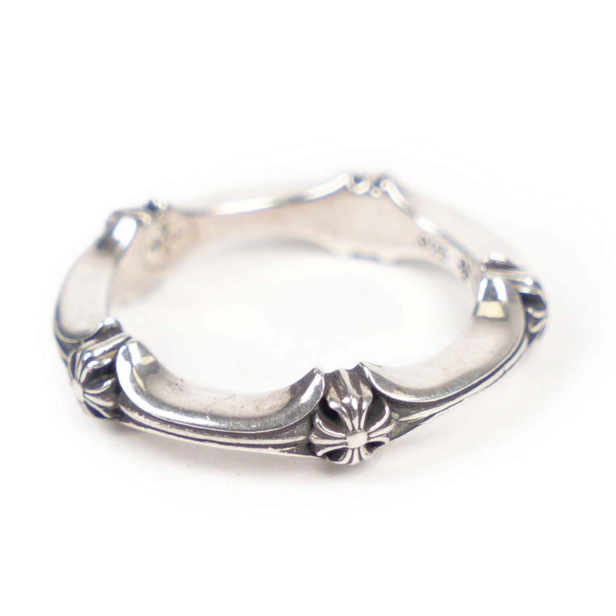 CHROME HEARTS PLUS CROSS BONE RING