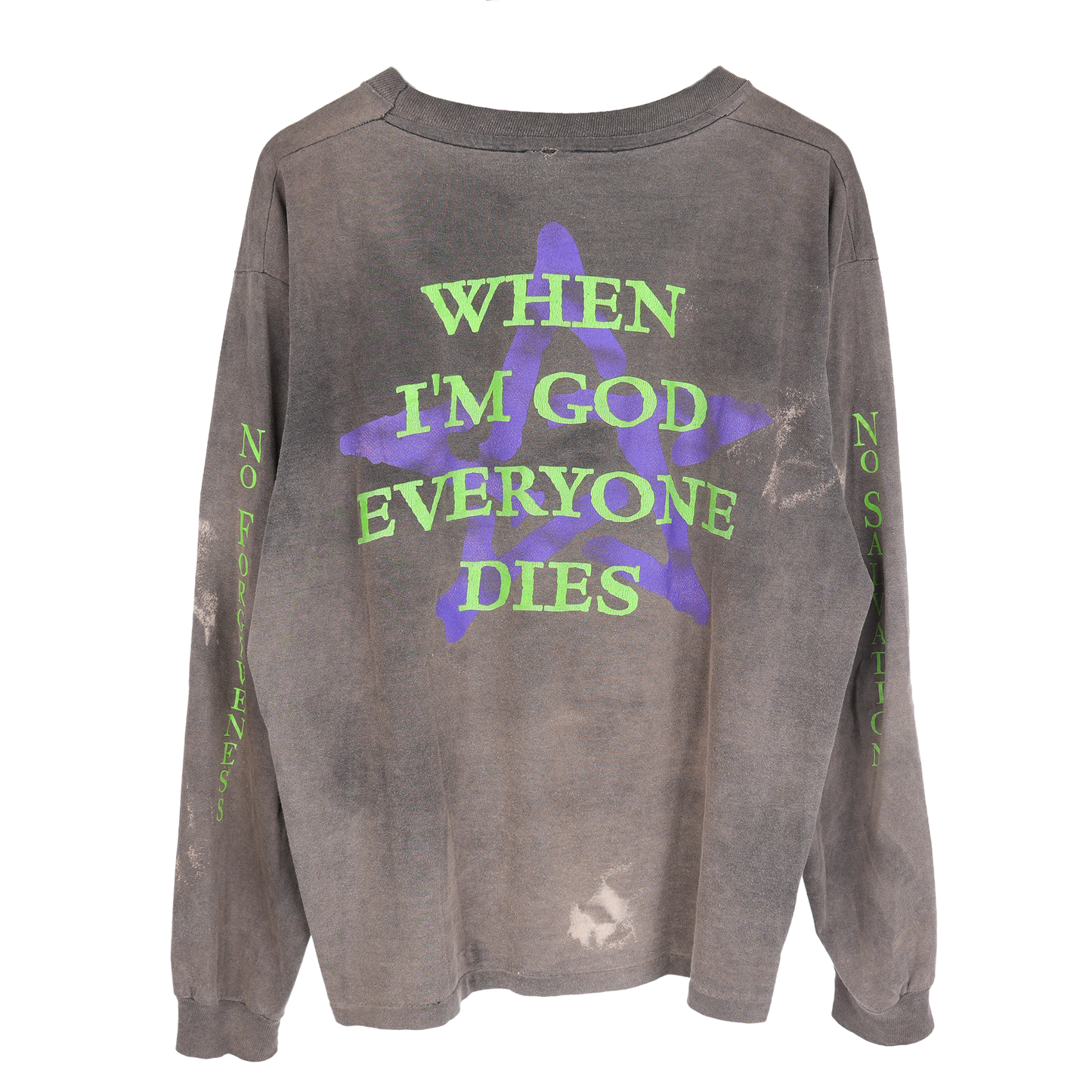 MARYLIN MANSON WHEN I'M GOD EVERYONE DIES SMOKED LONG SLEEVE