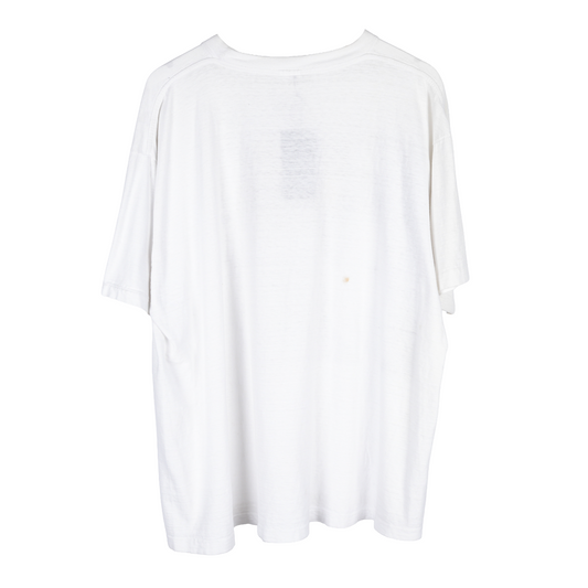 VINTAGE FADED OJ BRONCO WHITE TEE
