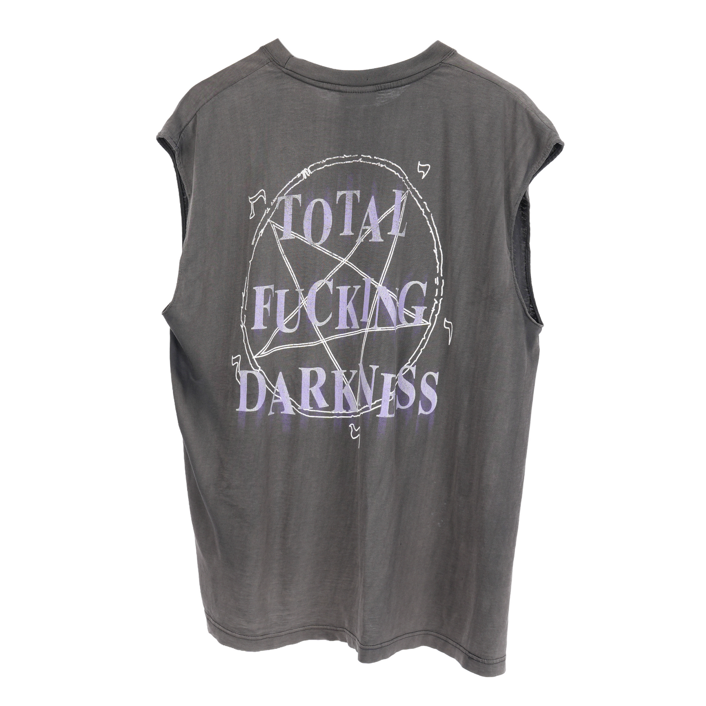 VINTAGE CRADLE OF FILTH TOTAL FUCKING DARKNESS CUTOFF TEE