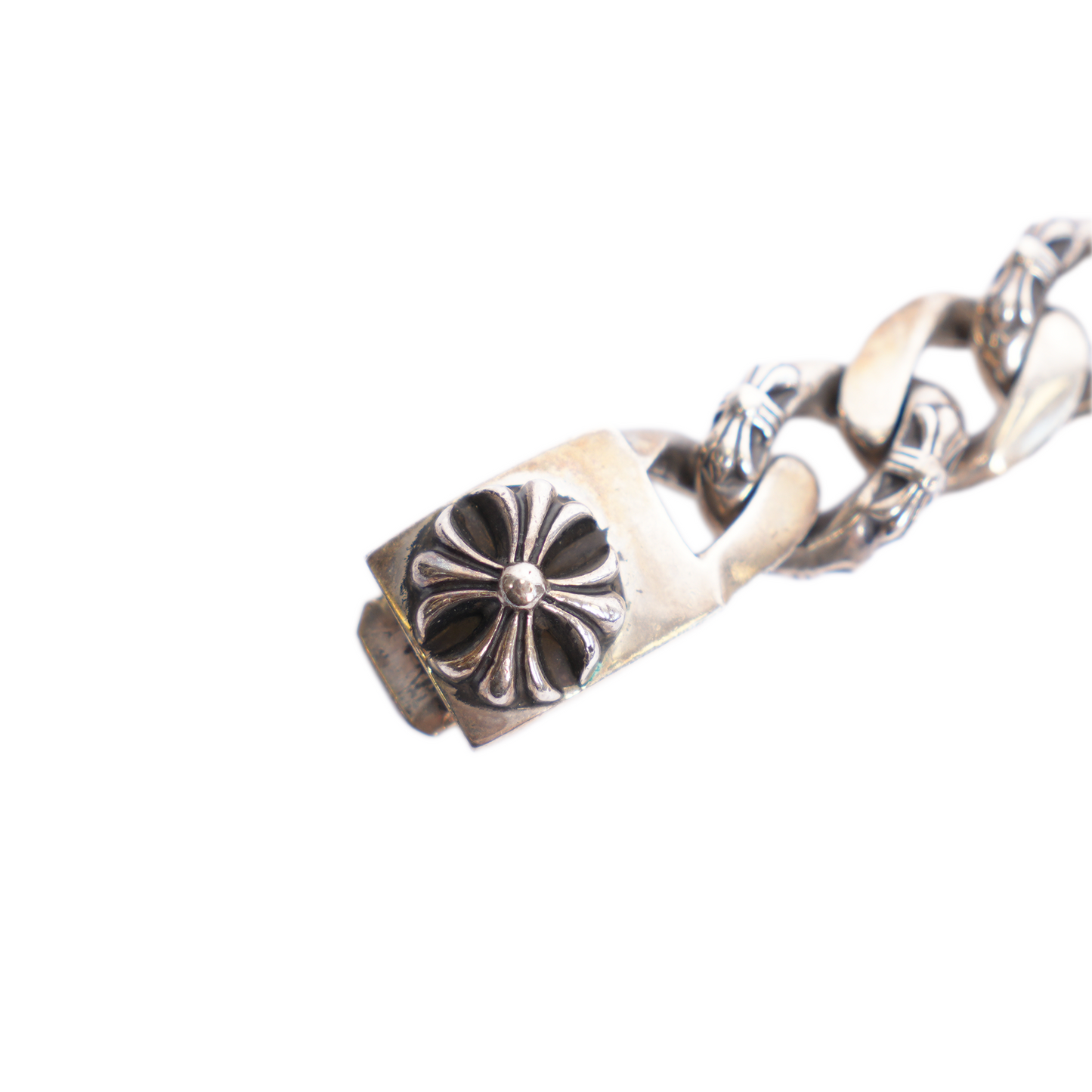 Chrome Hearts Cross Box Fancy Link Bracelet