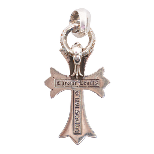 CHROME HEARTS LARGE CROSS WITH BALE PENDANT