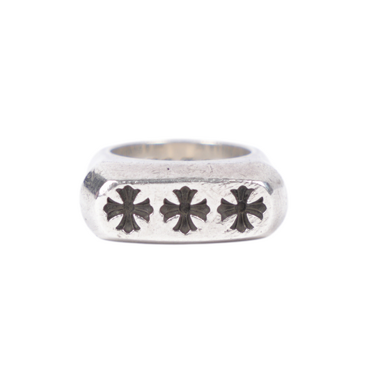 CHROME HEARTS PLUS CROSS BAR RING