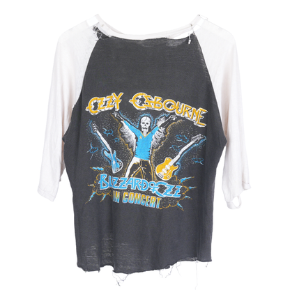 OZZY OZBOURNE BLIZZARD OF OZZ RAGLAN TEE