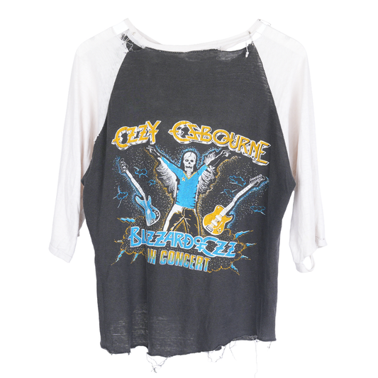 OZZY OZBOURNE BLIZZARD OF OZZ RAGLAN TEE