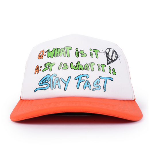 CHROME HEARTS MATTY BOY STAY FAST HAT