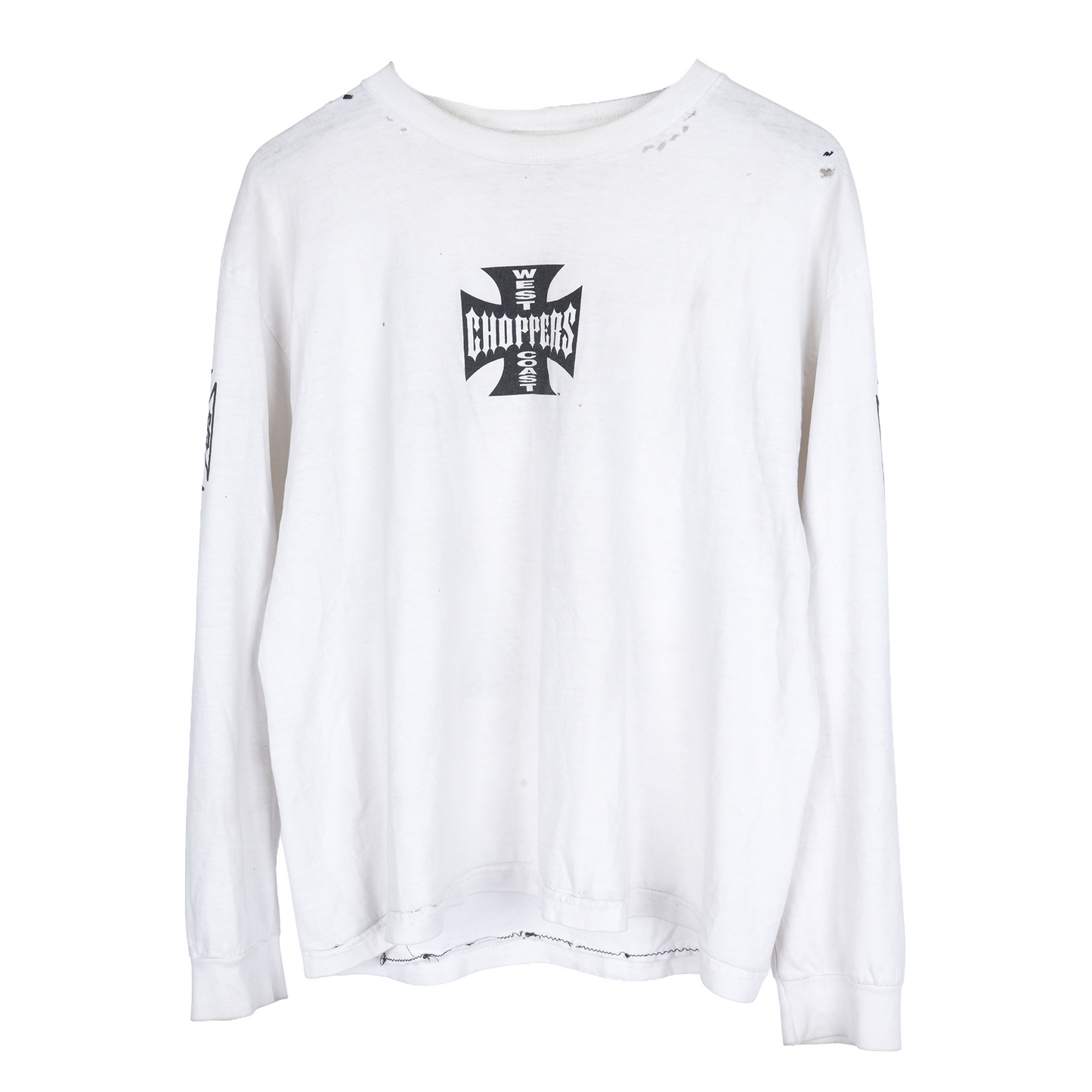 WEST COAST CHOPPERS WHITE L/S SHIRT