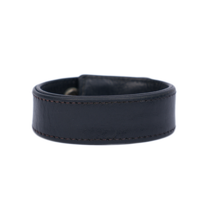 CHROME HEARTS LEATHER CROSSBALL BRACELET