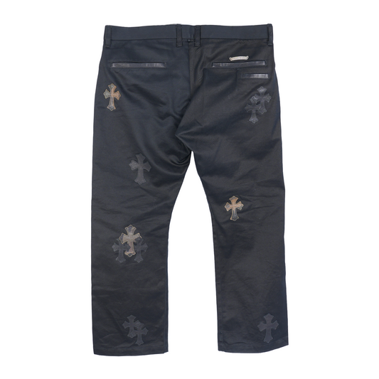 CHROME HEARTS BLACK CAMO CHINO PANTS