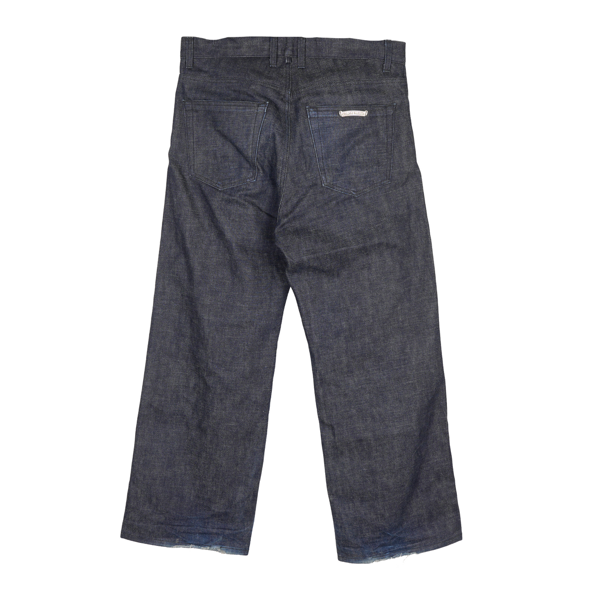 CHROME HEARTS INDIGO KS CUT JEANS SZ 32