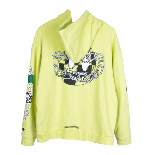 CHROME HEARTS X MATTY BOY LINK SLIME GREEN HOODIE