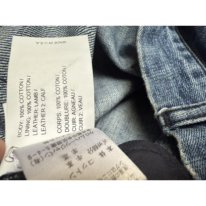 Chrome Hearts Black, White & Brown Patch blue Denim Jeans