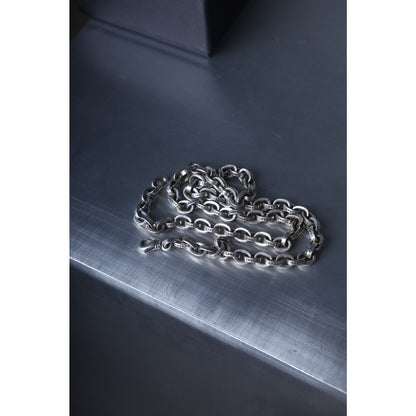 BIG CHROME HEARTS XL LARGE PAPER CHAIN NECKLACE 24"