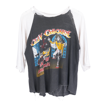 OZZY OZBOURNE BLIZZARD OF OZZ RAGLAN TEE