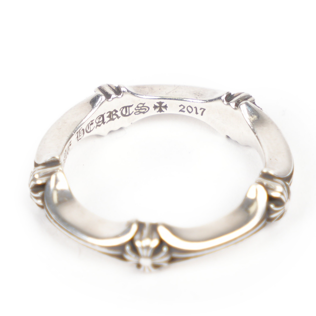 CHROME HEARTS PLUS CROSS BONE RING
