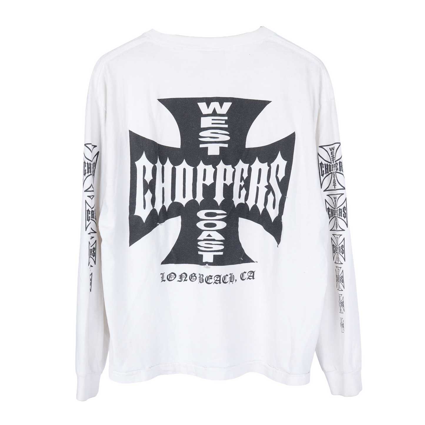 WEST COAST CHOPPERS WHITE L/S SHIRT