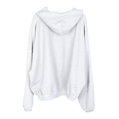 ERD GREY LOGO HOODIE