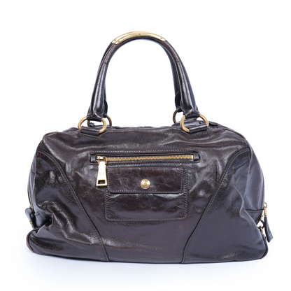 VINTAGE PRADA LEATHER CHAIN BAG