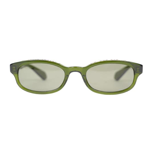 CHROME HEARTS GREEN LOWRIDER GLASSES