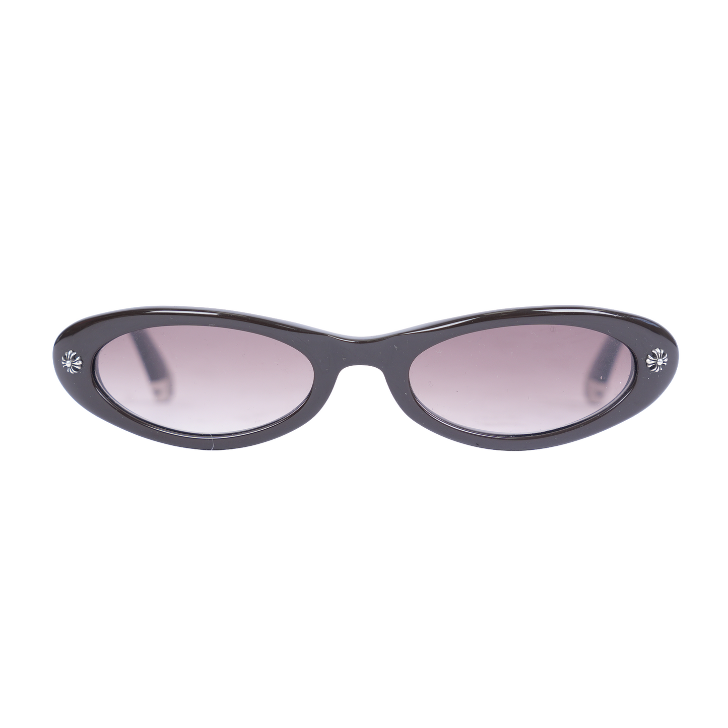 CHROME HEARTS BROWN TART SUNGLASSES