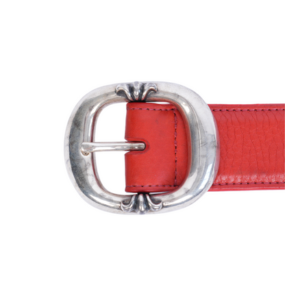 CHROME HEARTS RED GUNSLINGER BELT