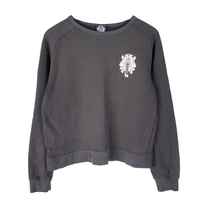 CHROME HEARTS VINTAGE DAGGER FLORAL CREWNECK