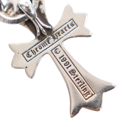 CHROME HEARTS LARGE CROSS WITH BALE PENDANT
