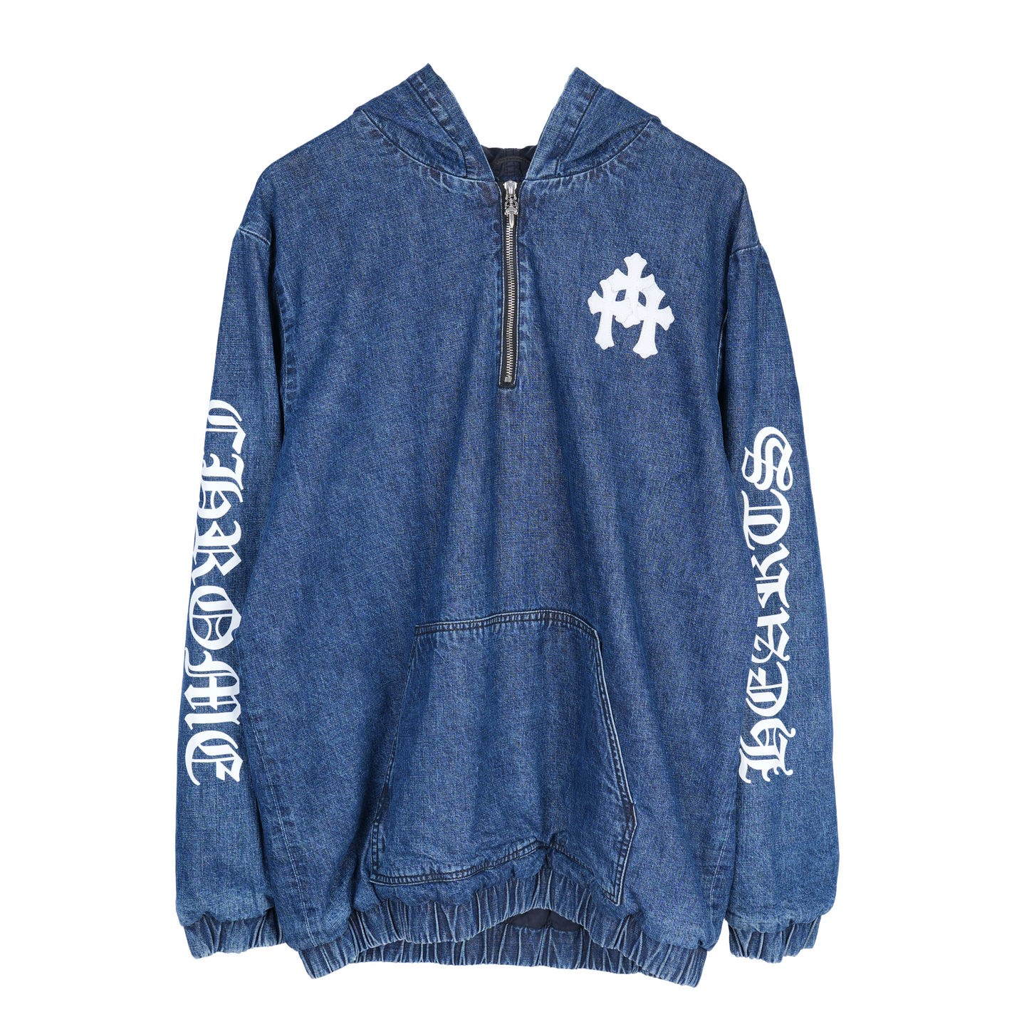 CHROME HEARTS SCRIPT DENIM ANORAK