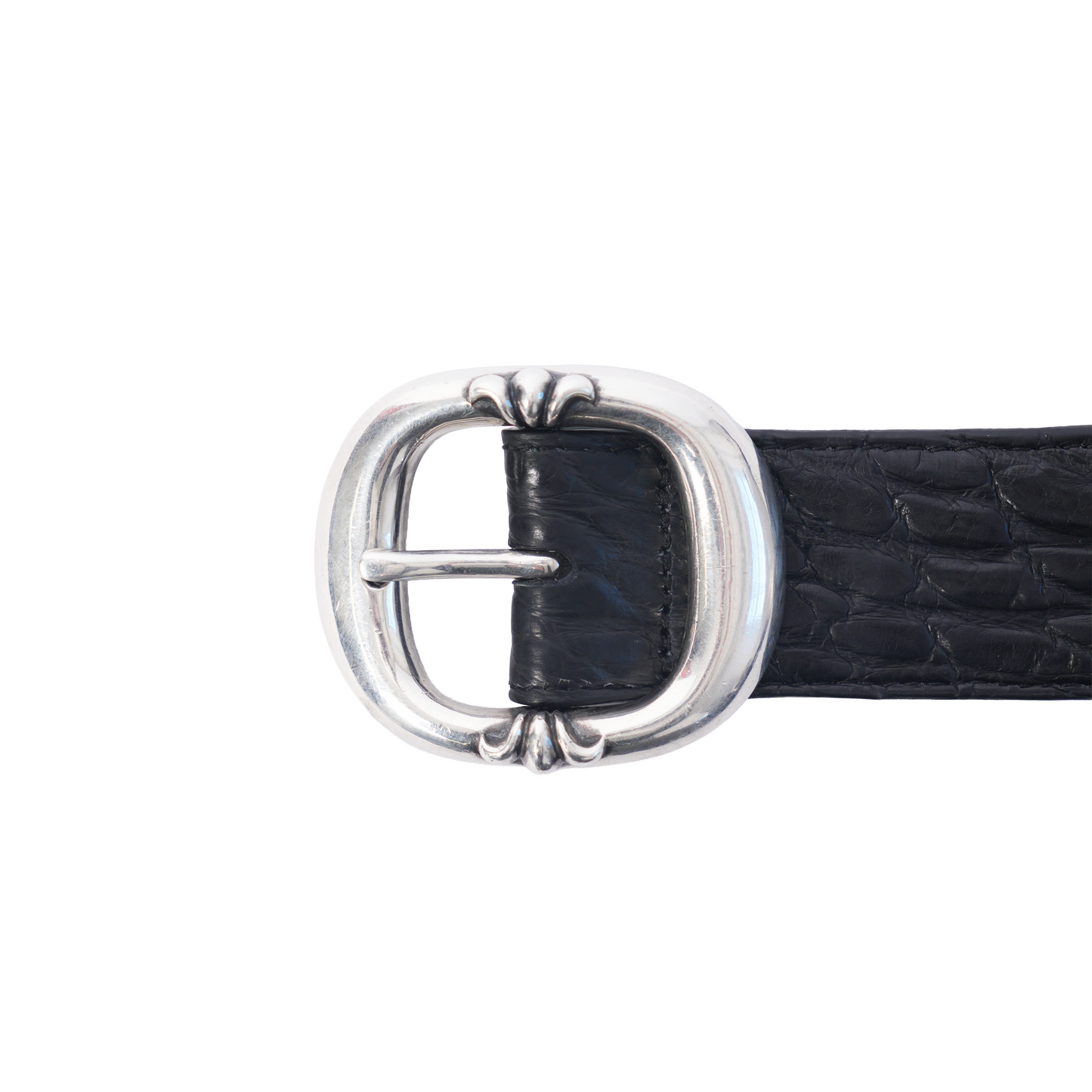 CHROME HEARTS CROCODILE LEATHER GUNSLINGER BELT