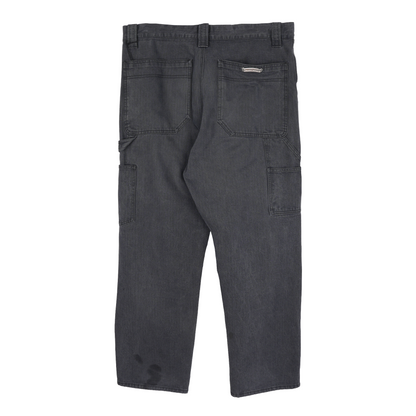 CHROME HEARTS HERRINGBONE CARPENTER PANTS