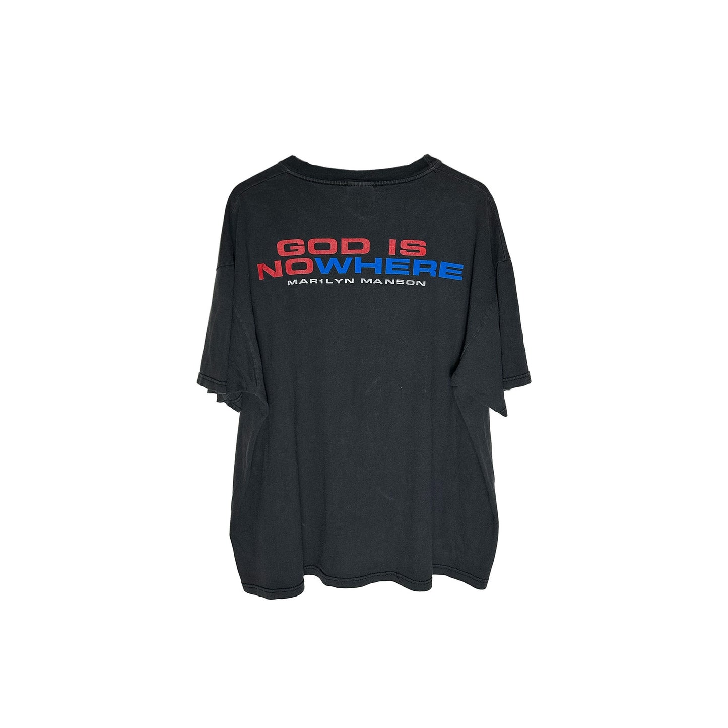 Vintage Boxy 1998 Marilyn Manson god is Nowhere shirt