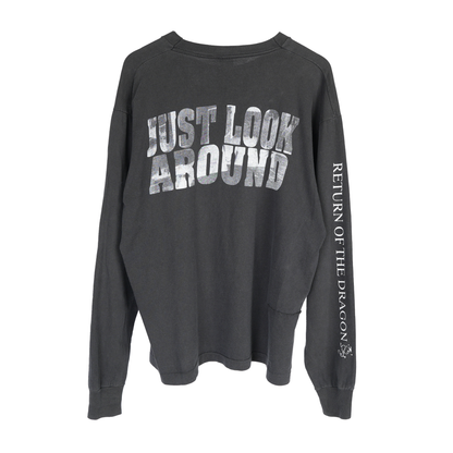 VINTAGE SICK OF IT ALL JUST LOOK AROUND LONG SLEEVE TEE