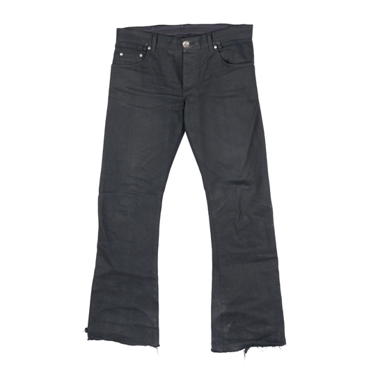 CHROME HEARTS RS CUT BLACK DENIM