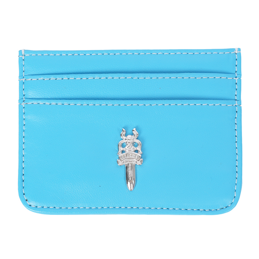 CHROME HEARTS BABY BLUE DAGGER CARD WALLET
