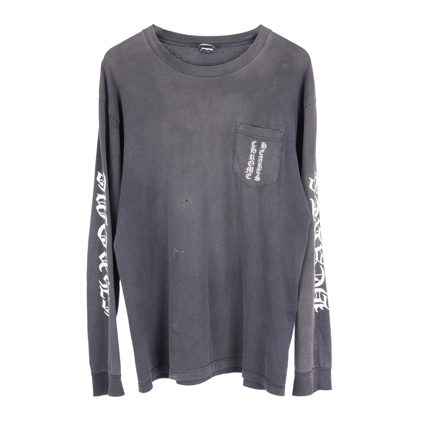 CHROME HEARTS VINTAGE FADED SCROLL LOGO LONG SLEEVE