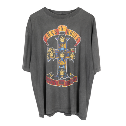 VINTAGE FADED 90'S GUNS N'ROSES APPETITE FOR DESTRUCTION TEE