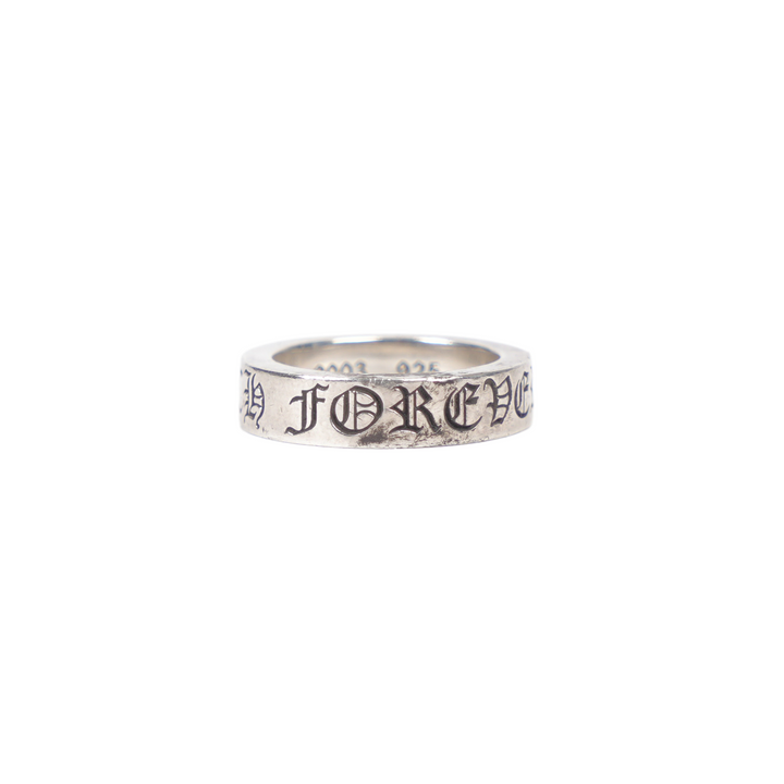 CHROME HEARTS SILVER FOREVER RING