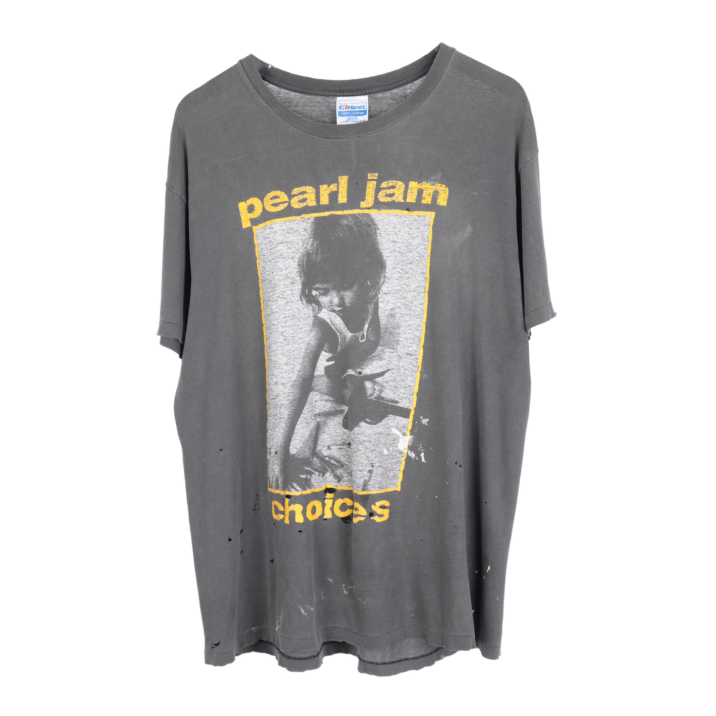 VINTAGE FADED PEARL JAM CHOICES TEE