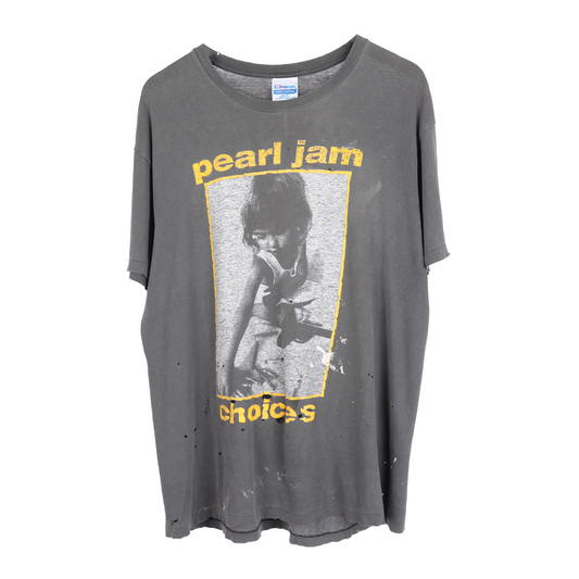 VINTAGE FADED PEARL JAM CHOICES TEE